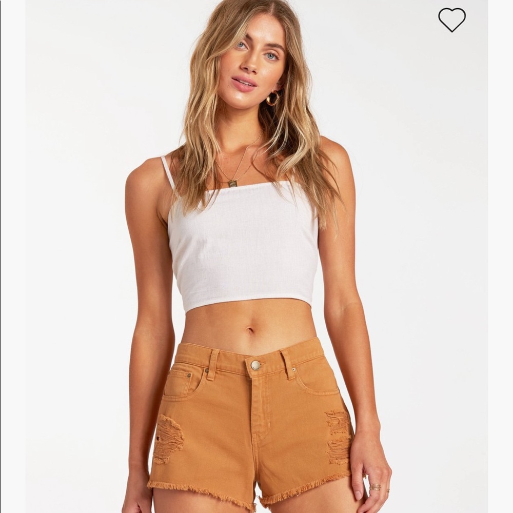 NWT Billabong Drift Away Frayed Shorts
